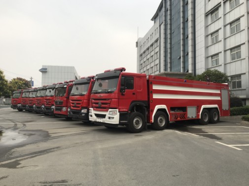 豪沃消防車